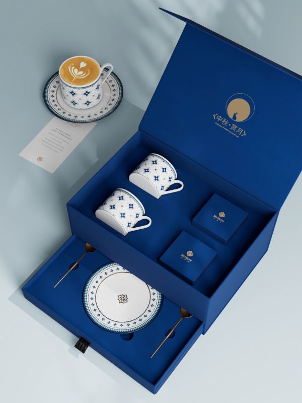  How a Singapore Bank Used Baoxiang Coffee Cup Sets as Mid-Autumn Client Gifts