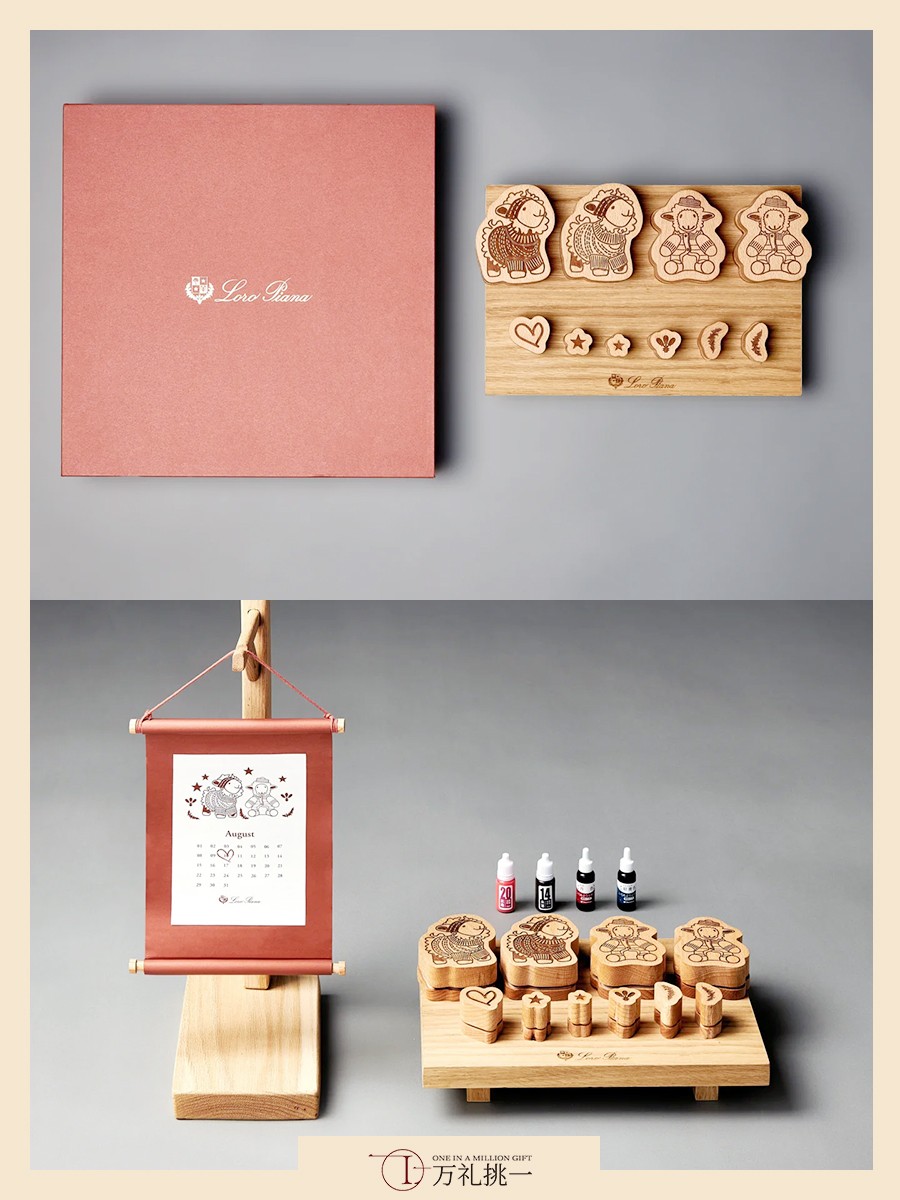 Success Case: Loro Piana-Inspired Wooden Stamp Gift Boxes for VIP Gala in Singapore;