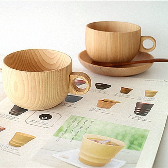 Custom Wooden Cup Success for Singapore Company