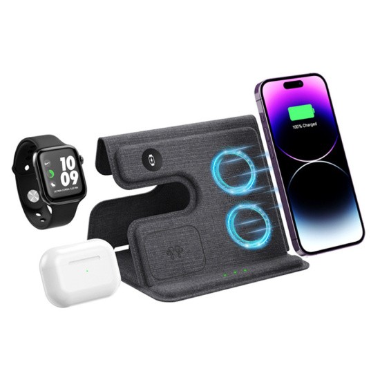 PU QI Wireless Charging Dock;